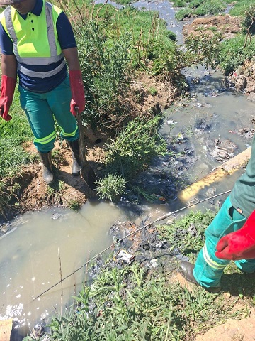 Sewerage spill in the industrial area: what happened?